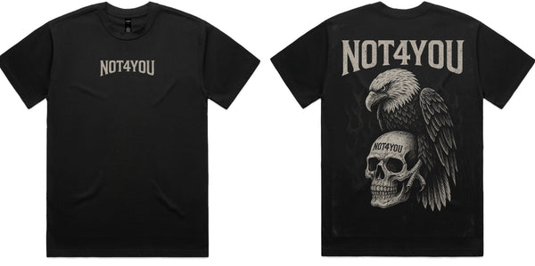 Born Free Die Free Super Heavyweight Street Tee by NOT4YOU (PREORDERS CLOSE 5TH AUGUST)