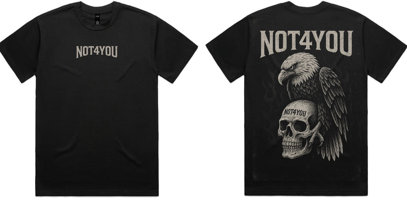 Born Free Die Free Super Heavyweight Street Tee by NOT4YOU