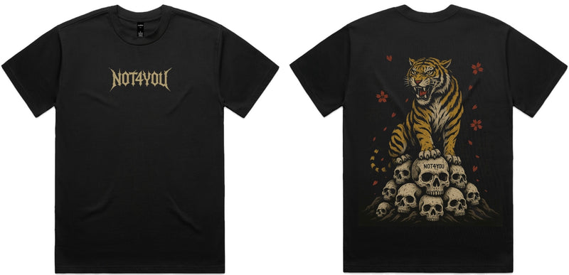 Tiger King Super Heavyweight Street Tee by NOT4YOU (PREORDERS CLOSE 5TH AUGUST)