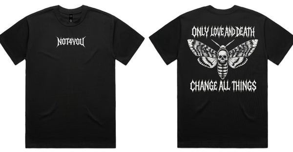 Love And Death Super Heavyweight Street Tee by NOT4YOU (prodded close 5th August)