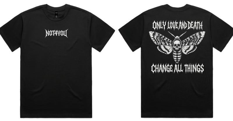 Love And Death Super Heavyweight Street Tee by NOT4YOU