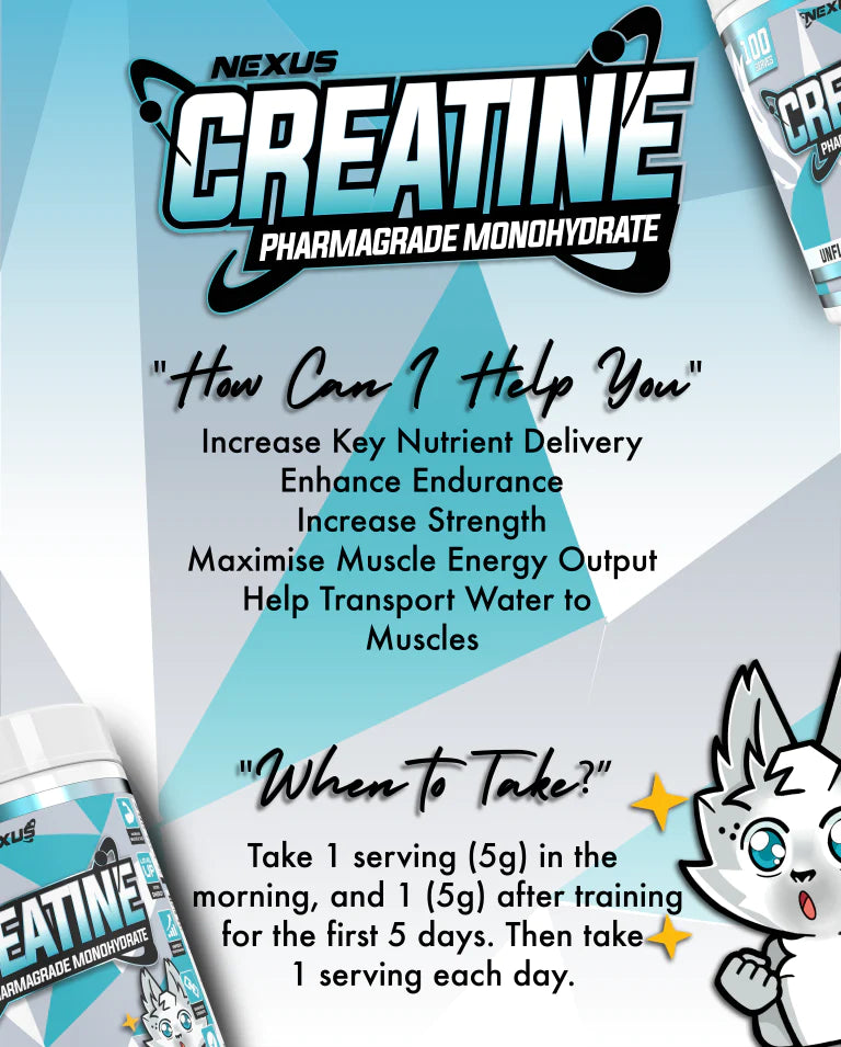 Creatine Monohydrate By Nexus Sports Nutrition
