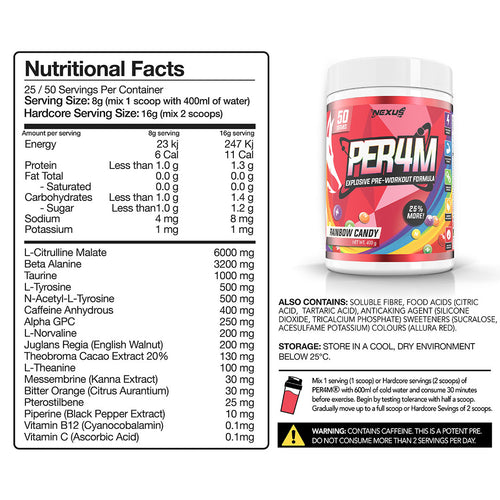Per4m by Nexus Sports Nutrition