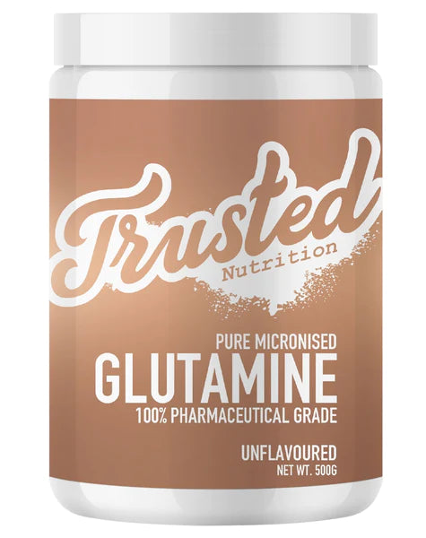PURE MICRONISED GLUTAMINE BY TRUSTED NUTRITION